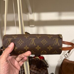 Louis Vuitton Brown Monogram Pouch